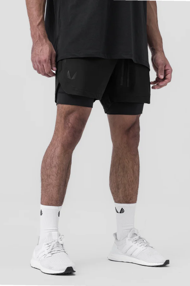 ASRV TETRA-LITE® 5" Liner Wings Shorts - Black