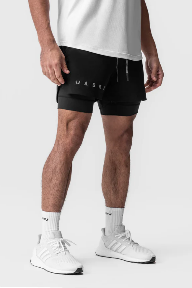 ASRV TETRA-LITE® 5" Liner Shorts - Black Reflective