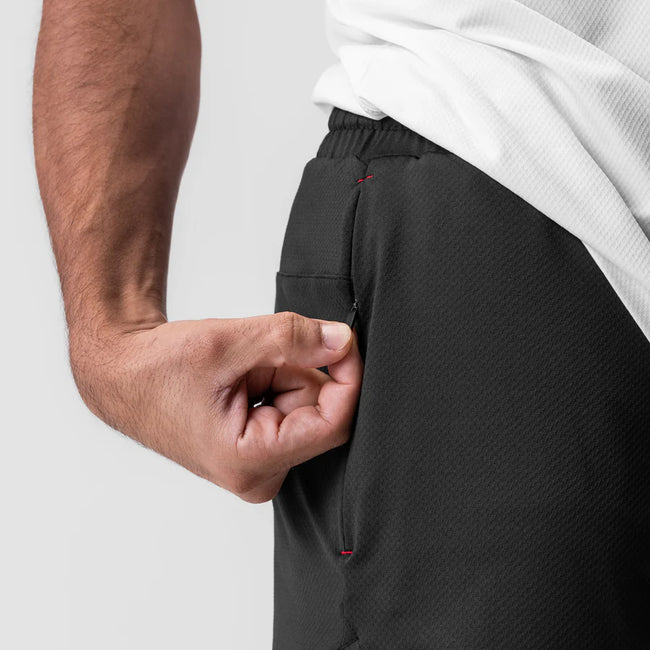 ASRV Linerless Shorts - Black "Bracket"