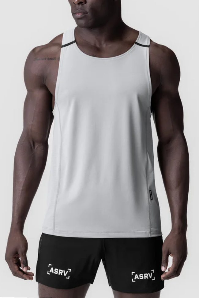 ASRV 3D-Lite® 2.0 Lycra® Singlet Tank - Slate Grey
