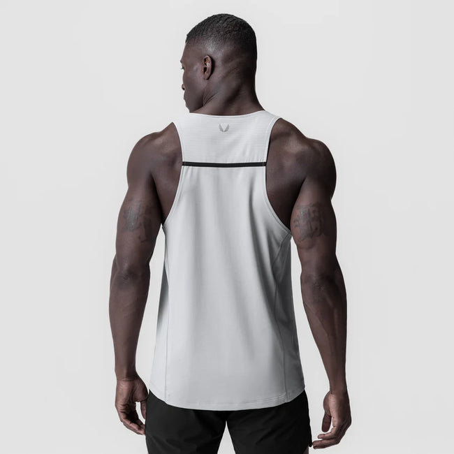 ASRV 3D-Lite® 2.0 Lycra® Singlet Tank - Slate Grey