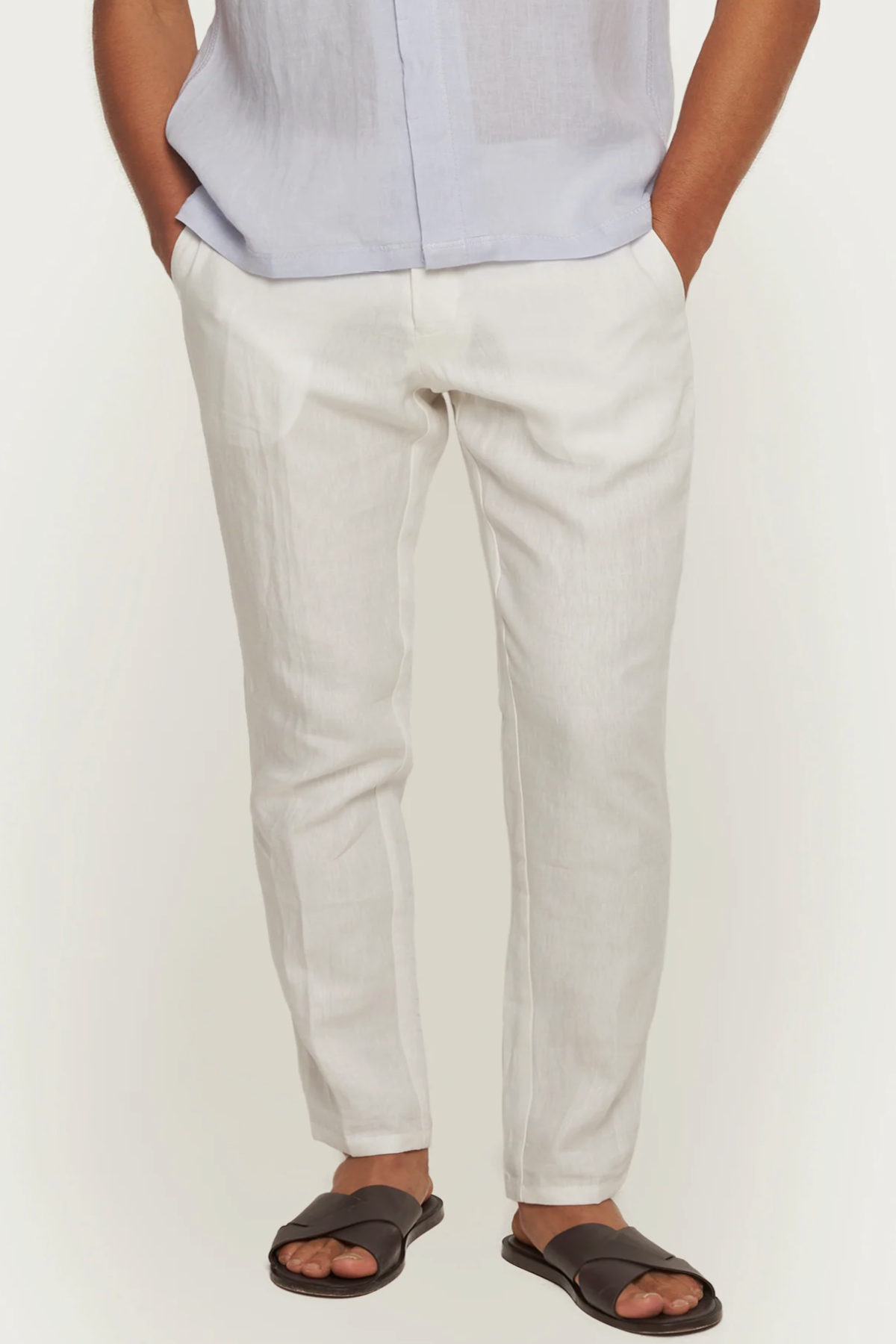 Orlebar Brown Griffon Italian Linen Pants - White