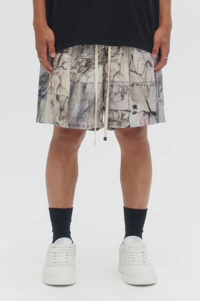 DOMREBEL Montage Shorts - Beige