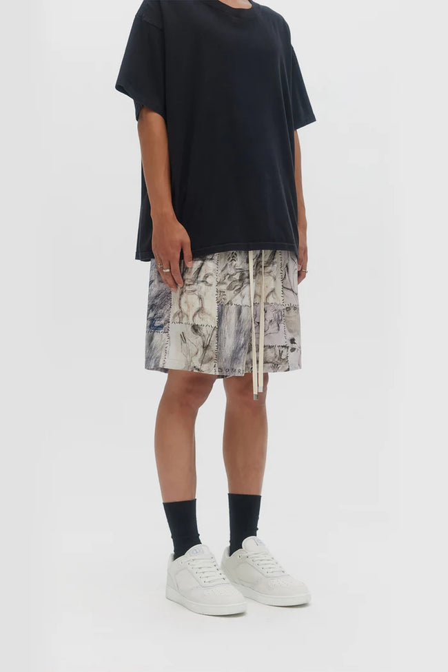 DOMREBEL Montage Shorts - Beige