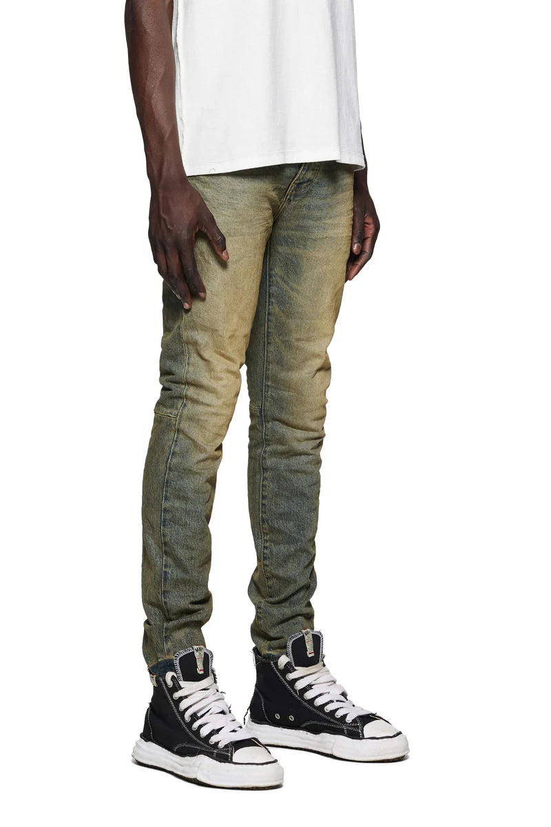 Purple Brand P001 Sand Dune Cross Jeans - Dark Indigo