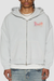 Ksubi Fuego Ekcess Zip Thru Hoodie - White