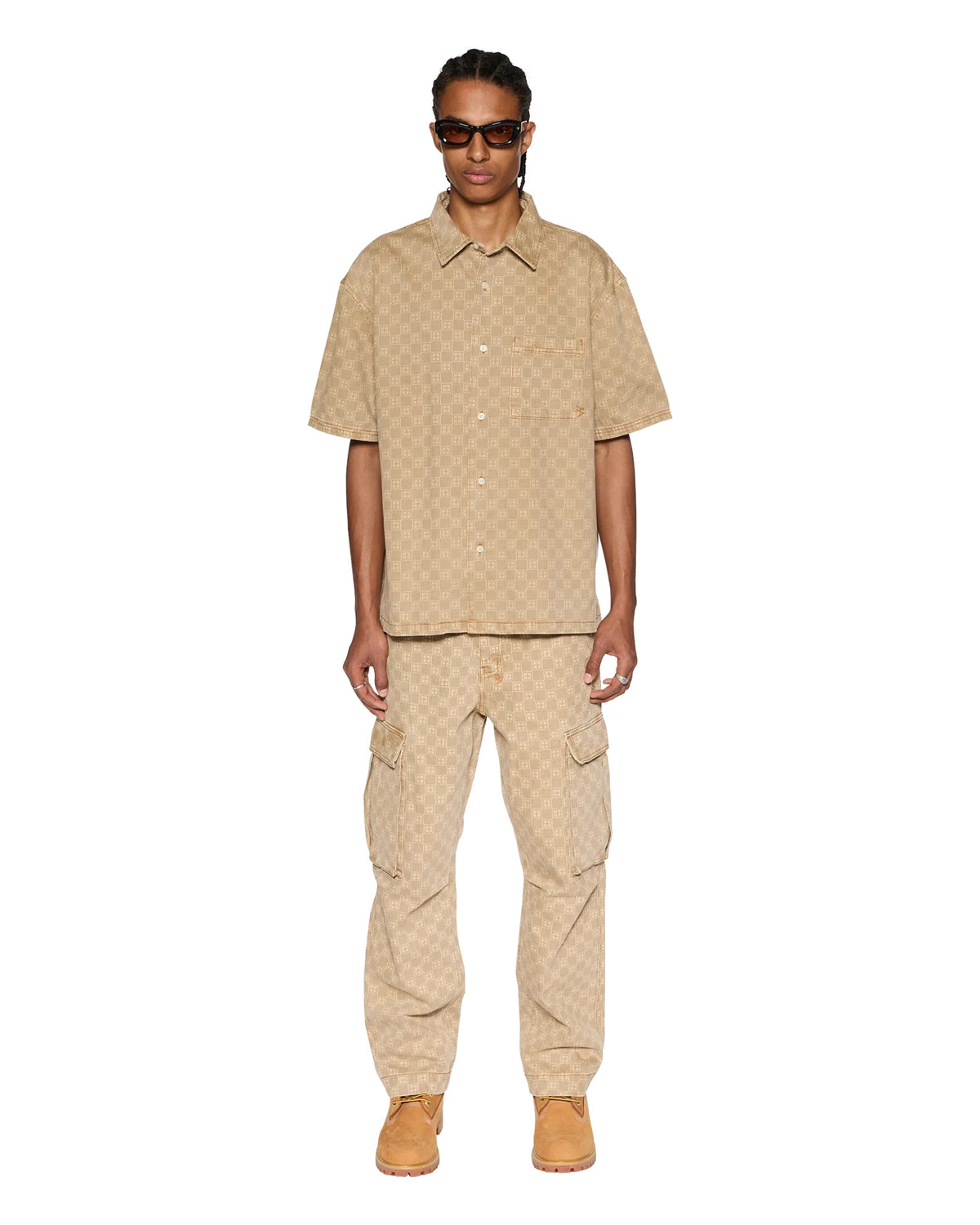 Ksubi Box Fugitive Cargo Pants - Tan