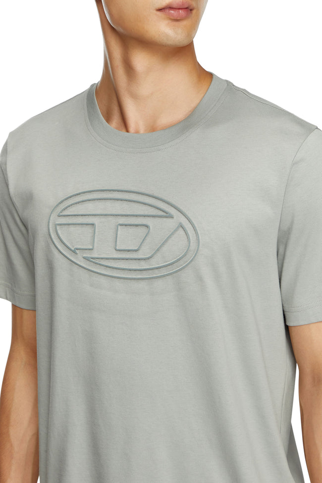 DIESEL T-Adjust-Bigoval Tee - Grey