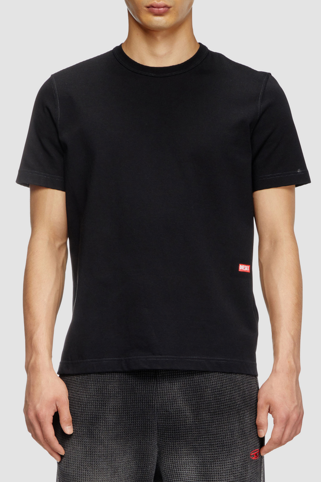 DIESEL T-Adjust-Slits-R13 Tee - Black