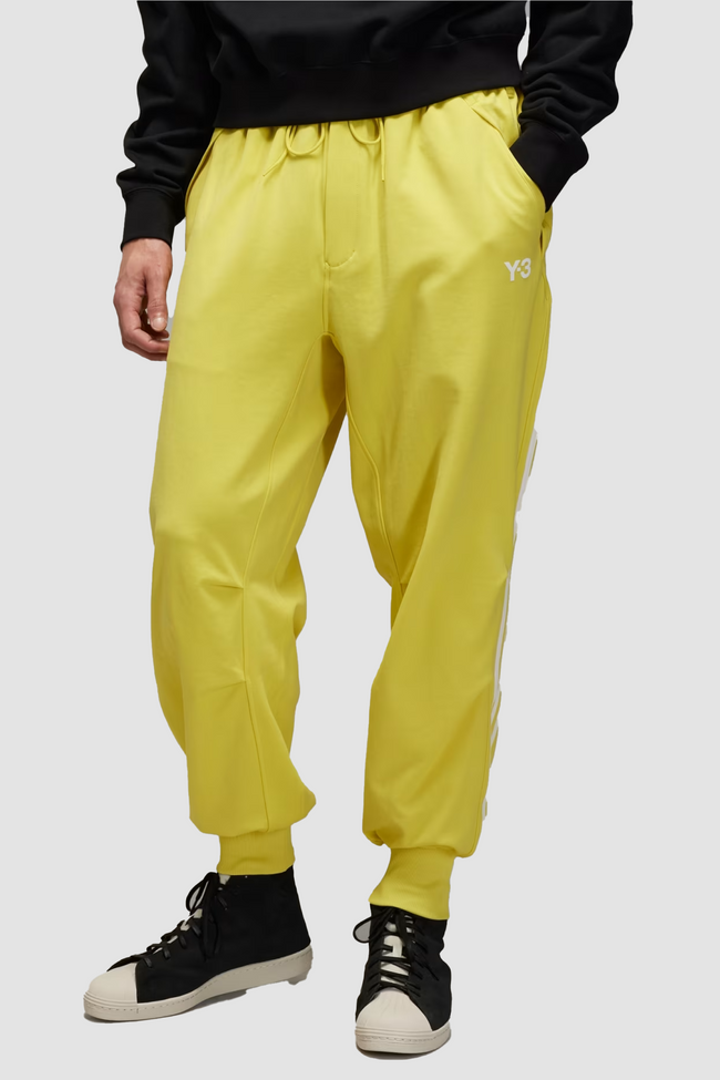 Y-3 3-Stripes Cuffed Track Pants - Yellow