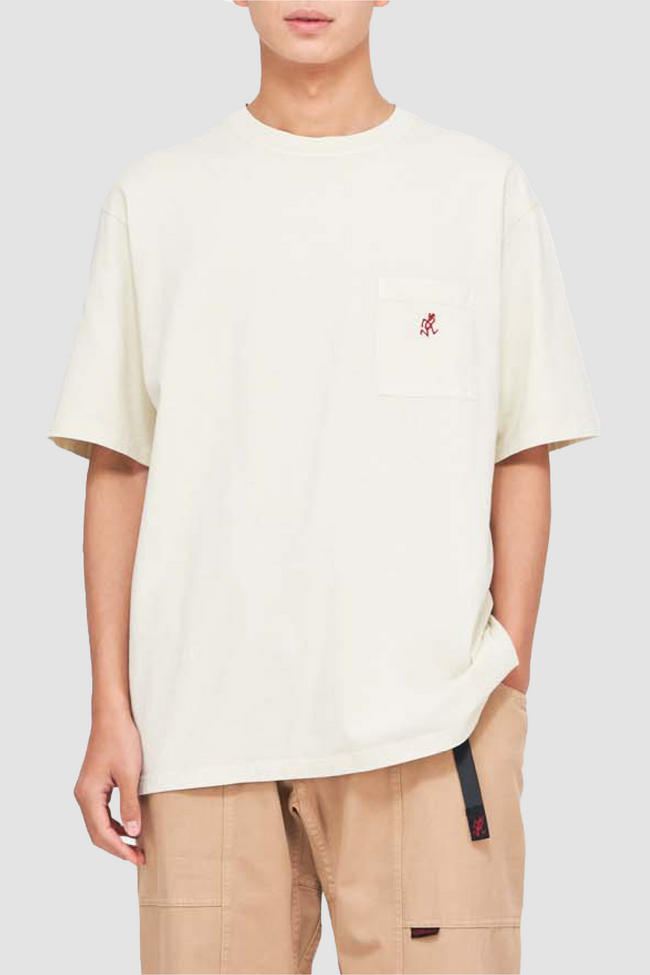 Gramicci One Point Pigment Tee - Beige