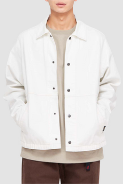 Gramicci Japanese Denim Work Jacket - Stone - Due West