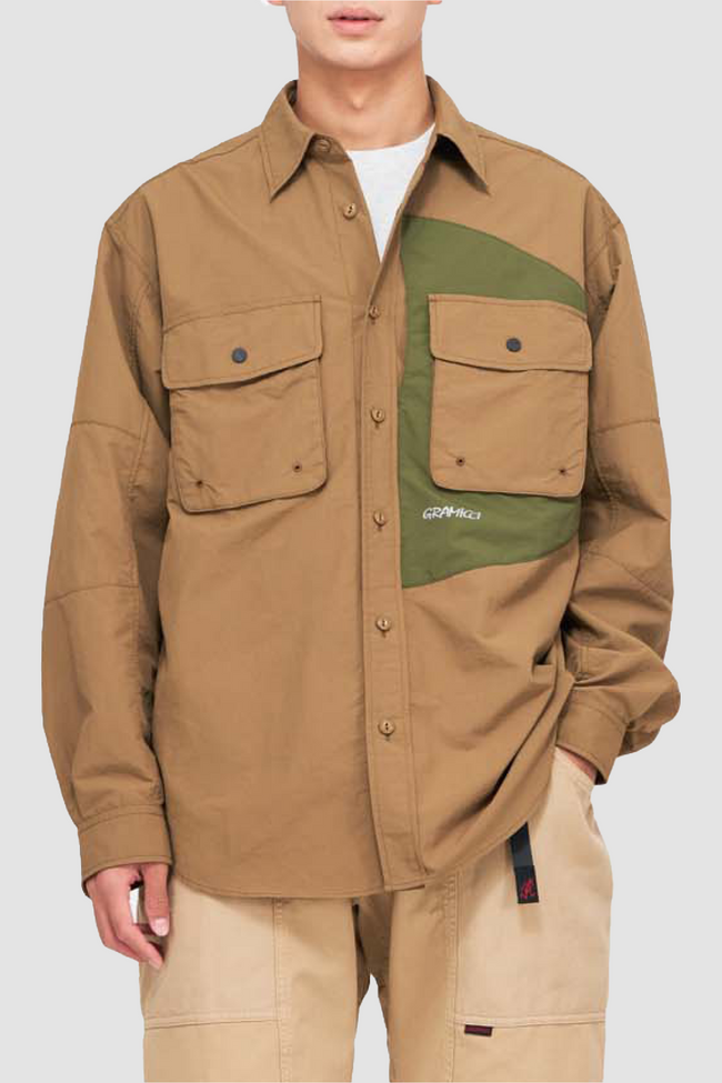 Gramicci Nylon Brentwood Shirt - Beige