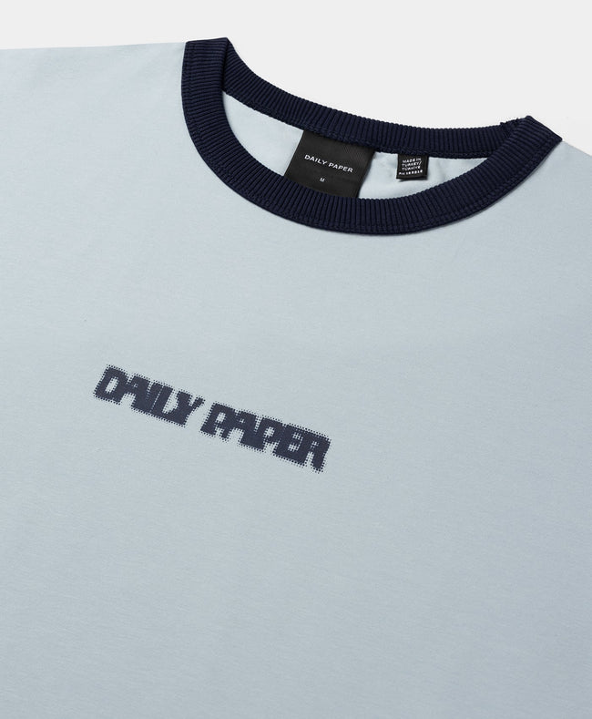 Daily Paper Dotted Type Tee - Light Blue
