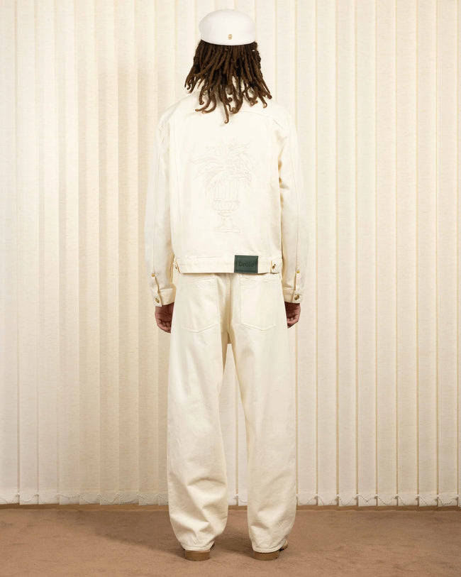 Drôle de Monsieur La Veste Denim Médicis Jacket - Off White