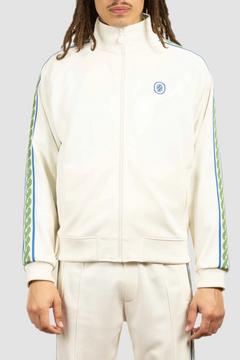 Drôle de Monsieur Tresse Track Jacket - Off White - Due West