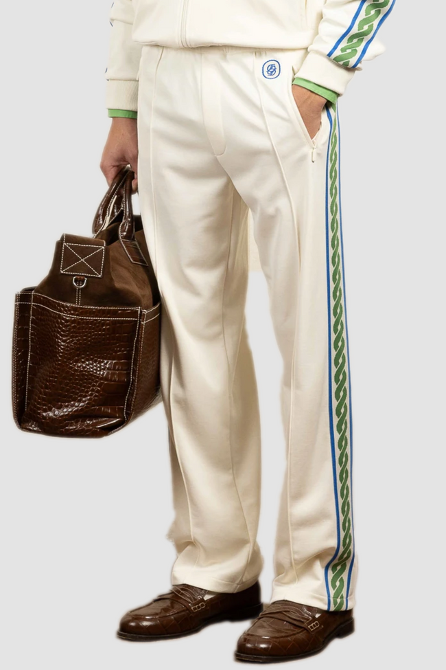 Drôle de Monsieur Tresse Track Pants - Off White
