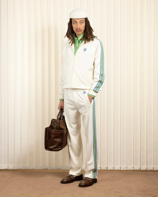 Drôle de Monsieur Tresse Track Pants - Off White
