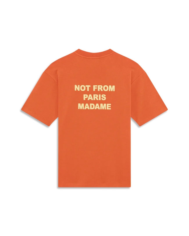 Drôle de Monsieur Slogan Tee - Rust