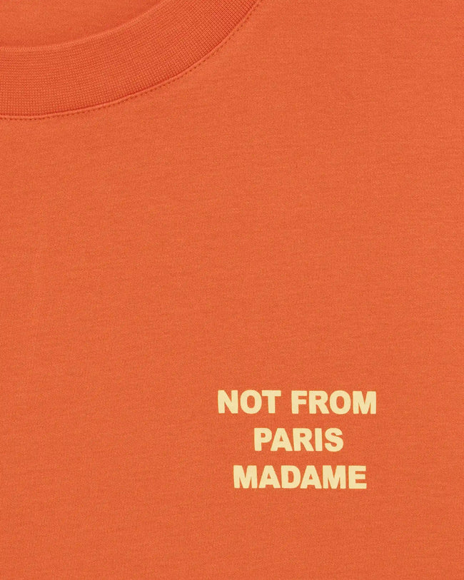 Drôle de Monsieur Slogan Tee - Rust