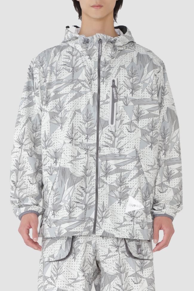 GRAMICCI x and wander Brushed Nylon Jacket - Grey