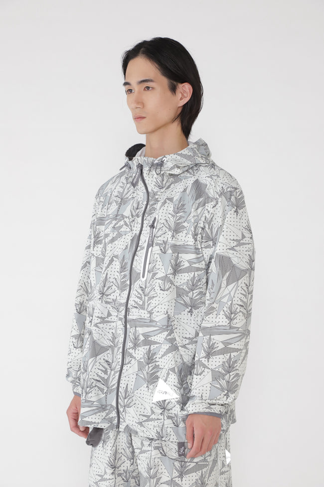 GRAMICCI x and wander Brushed Nylon Jacket - Grey