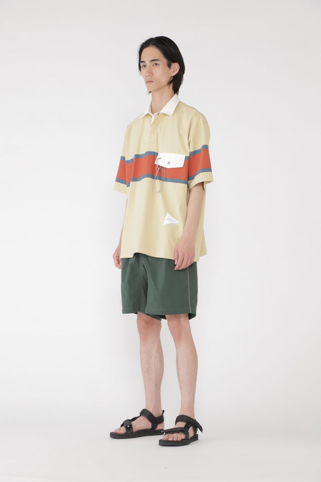 GRAMICCI x and wander Tech Rugby Shirt - Yellow