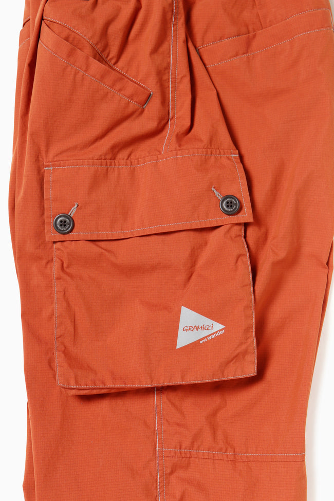 GRAMICCI x and wander MilItary Wide Pants - Red