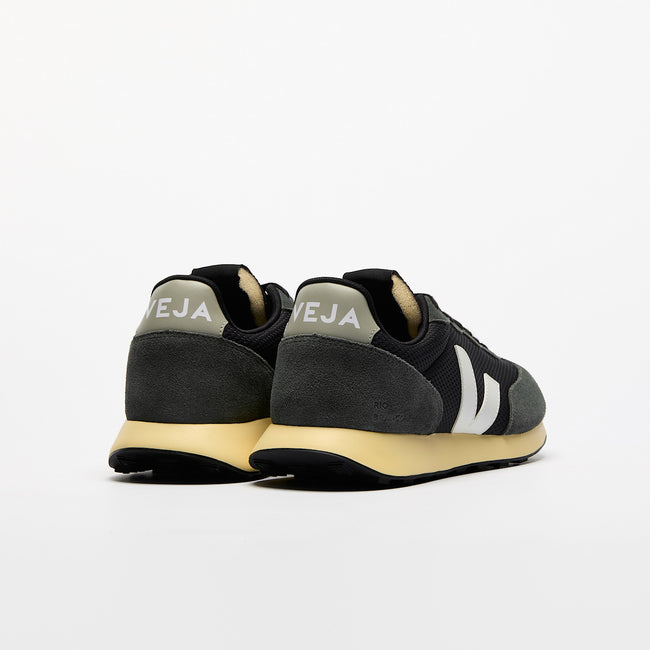 Veja Mens Rio Branco II Alveomesh Sneakers - Black/White