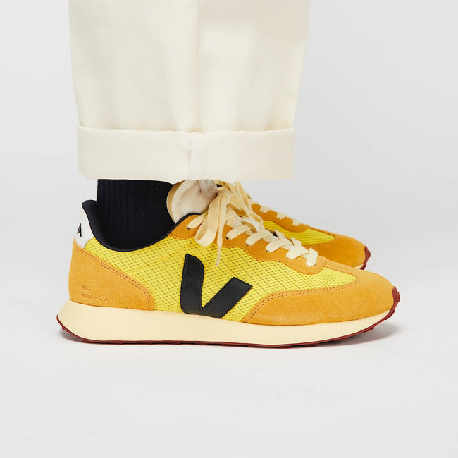 Veja Mens Rio Branco II Alveomesh Sneakers - Tonic/Black