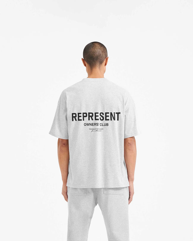 Represent Owners Club Tee - Ash Grey