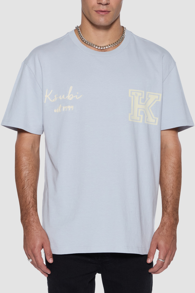 Ksubi Salud Biggie Tee - Blue