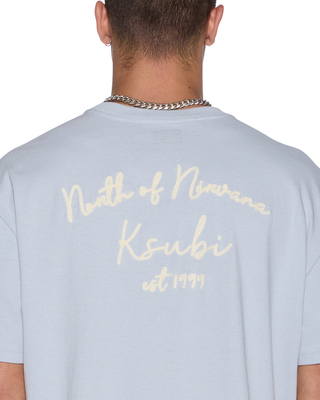 Ksubi Salud Biggie Tee - Blue