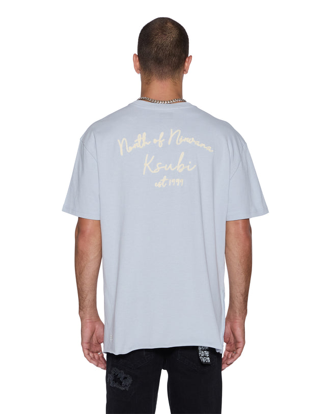 Ksubi Salud Biggie Tee - Blue