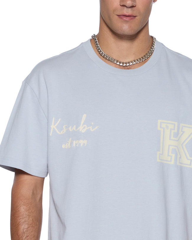 Ksubi Salud Biggie Tee - Blue