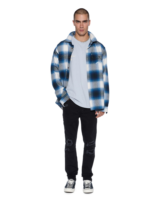 Ksubi Salud Biggie Tee - Blue