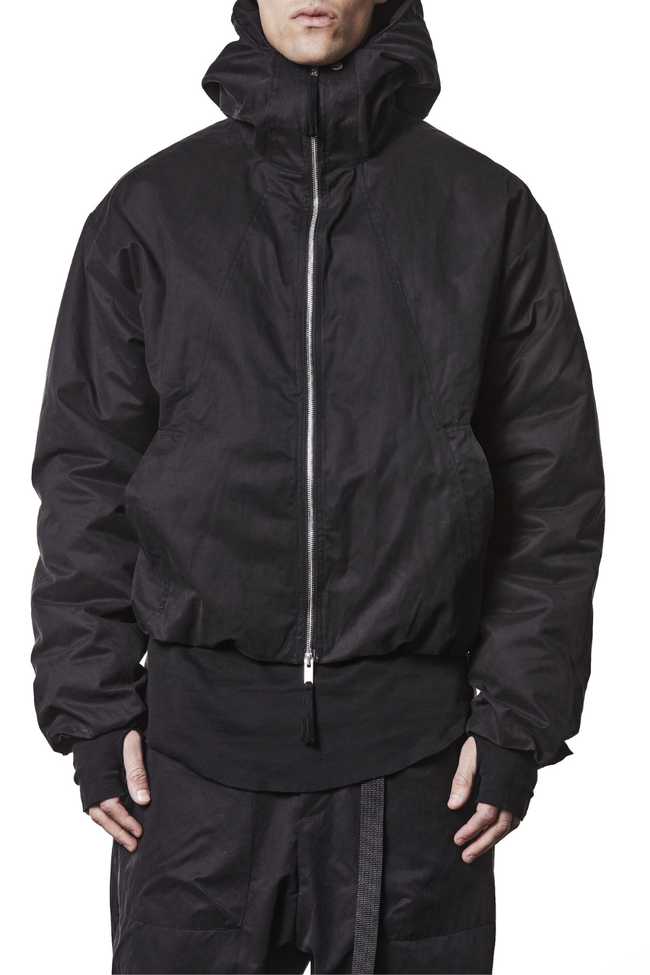 thom/krom MJ74 Padded Short Jacket - Black