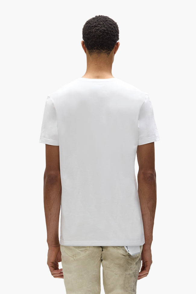 Purple Brand Speed Tee - White