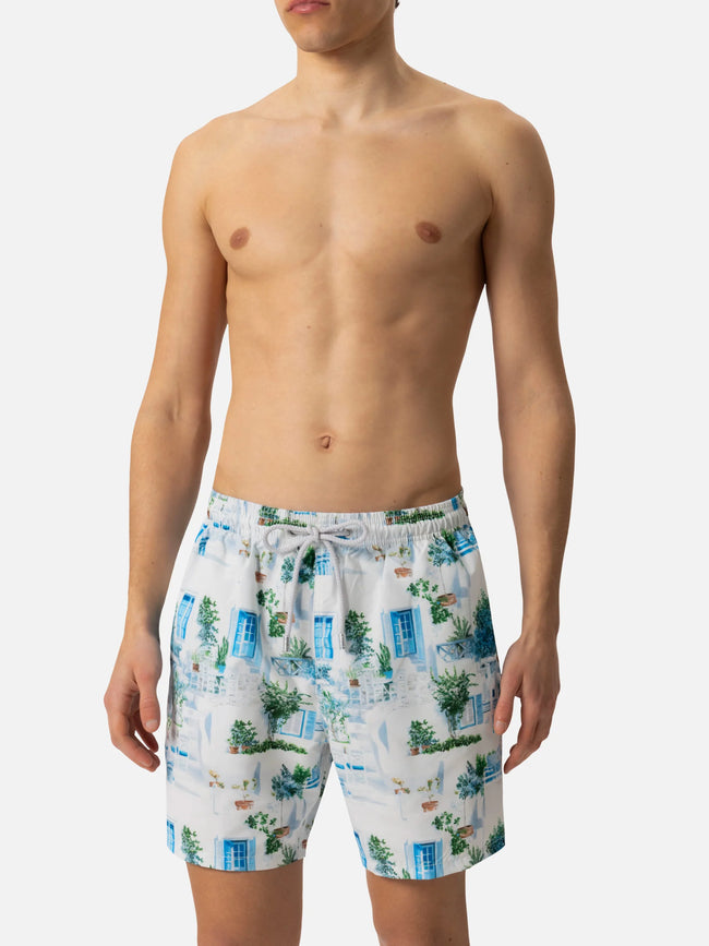 MC2 Saint Barth Gustavia Greek Swimsuit - White