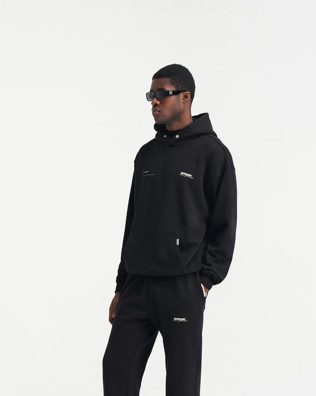 Represent Patron Of The Club Hoodie - Black