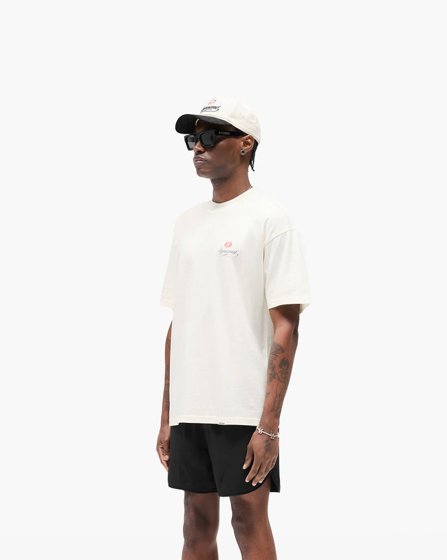 Represent Grand Vintage Hand Drawn Tee - White