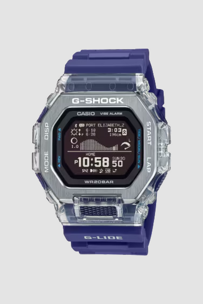 G-Shock GBX-100S-2 Watch - Blue/Silver - Due West