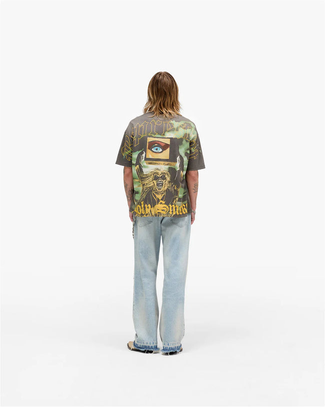 Represent X Iron Maiden Holy Smoke Tee - Sunfade Grey