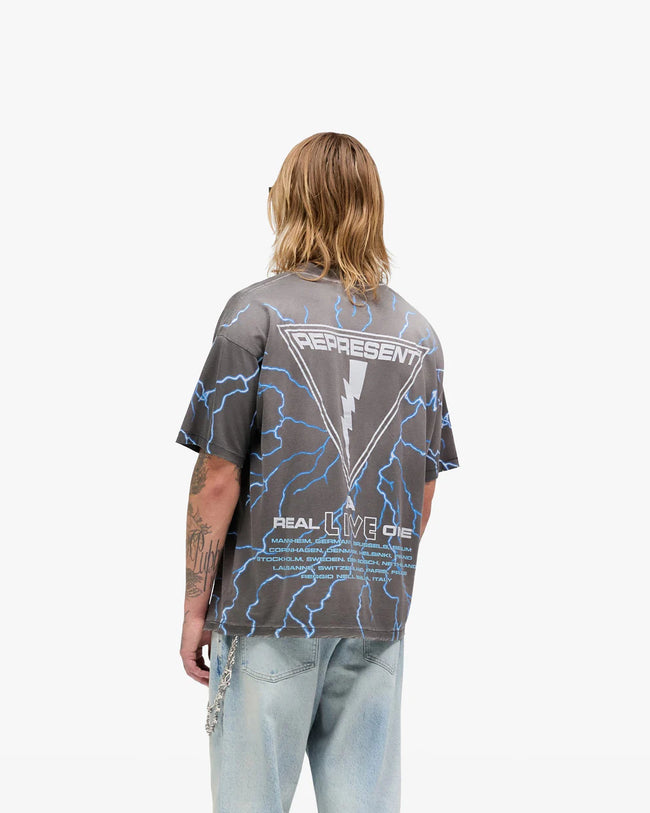 Represent Iron Maiden A Real Live One Tee - Stained Brown