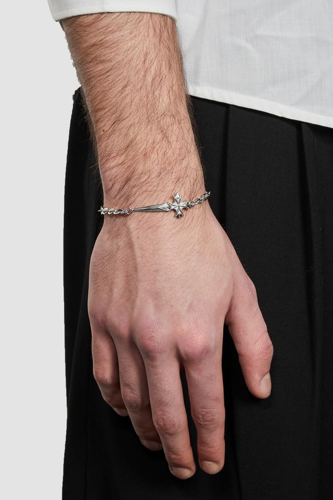 Emanuele Bicocchi Pugnale Bracelet - Silver