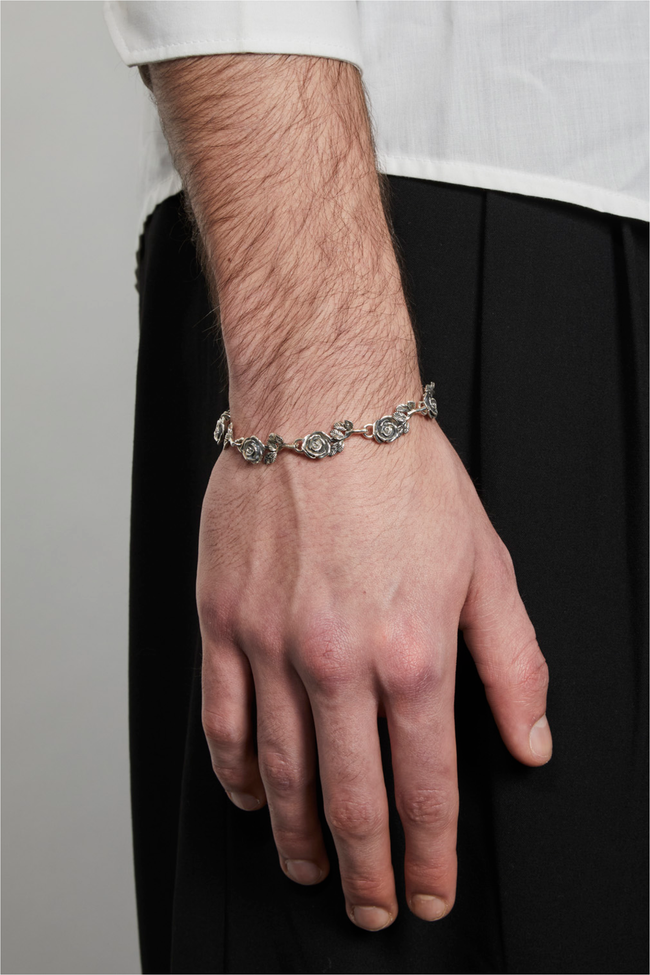 Emanuele Bicocchi Multi Rose Bracelet - Silver