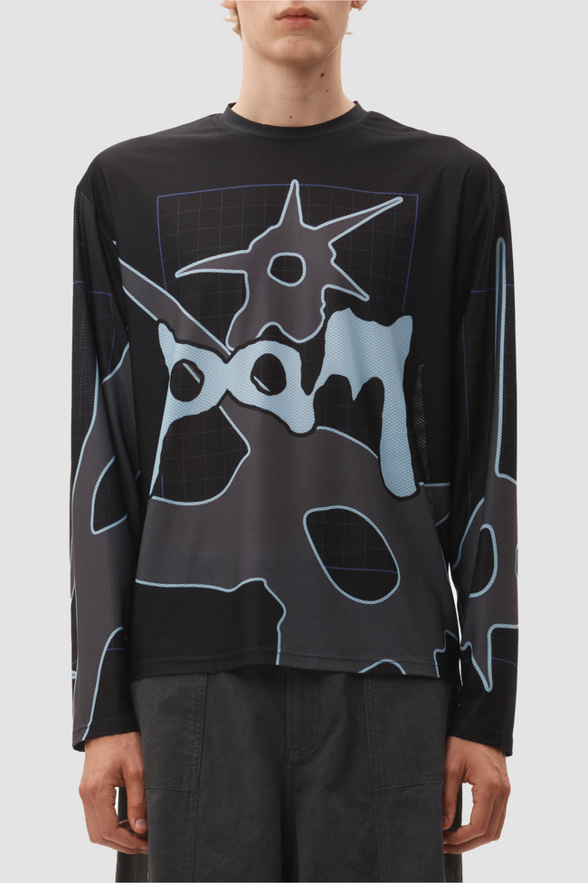 P.A.M Clear Sighted Mtb Mesh Tee - Black