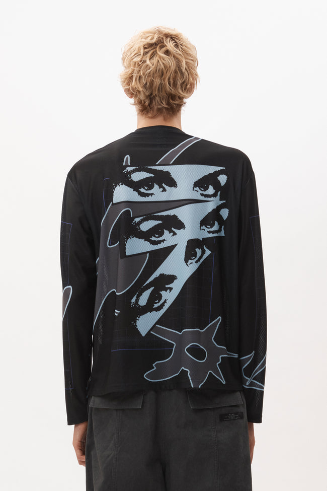 P.A.M Clear Sighted Mtb Mesh Tee - Black