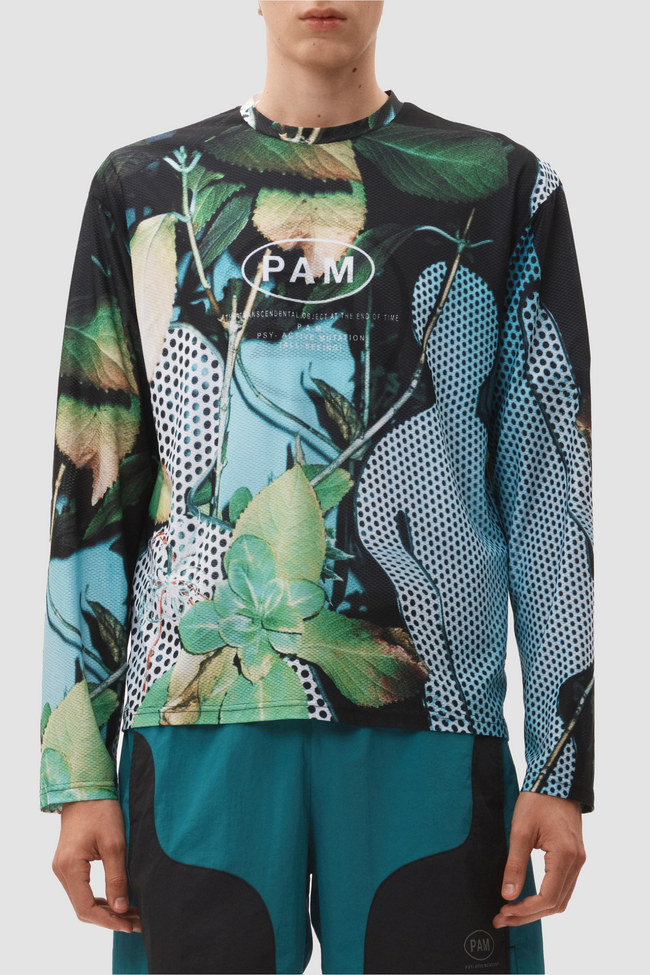 P.A.M White Rabbit Mtb Mesh Tee - Multi