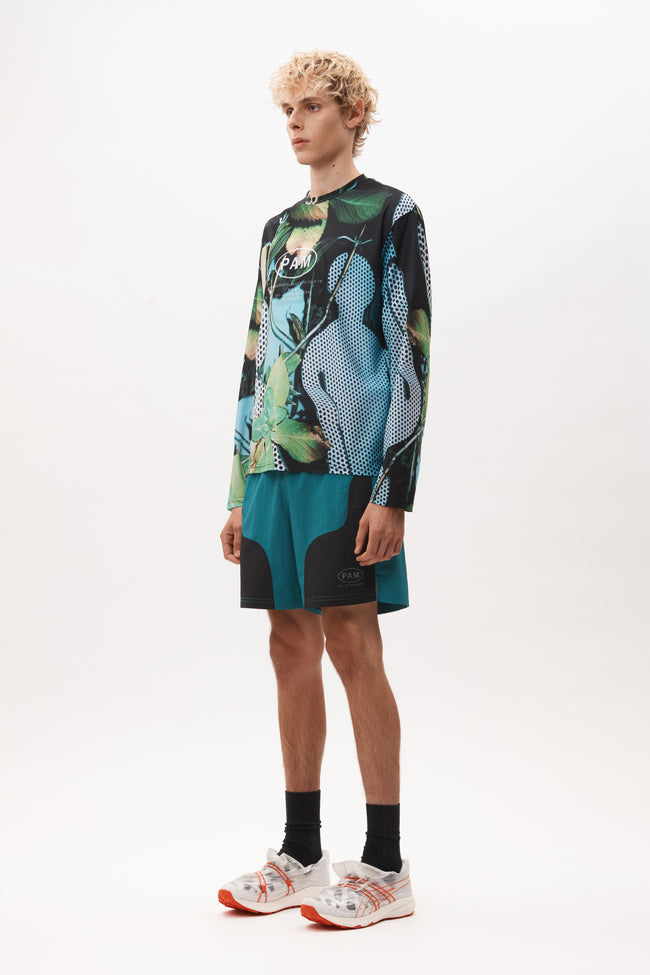 P.A.M White Rabbit Mtb Mesh Tee - Multi